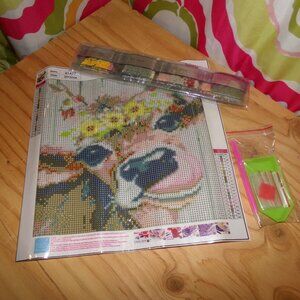 Camoyai Diamond Dots NWOT 3D Cow Kit